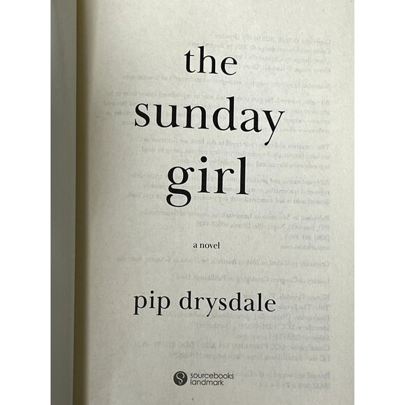 The Sunday Girl by Pip Drysdale Thriller Revenge Mystery Hardcover - Picture 5 of 5